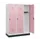 schoollocker,HxBxD 1630x1200x500mm,3vak,vak B 400mm,draaigrendel