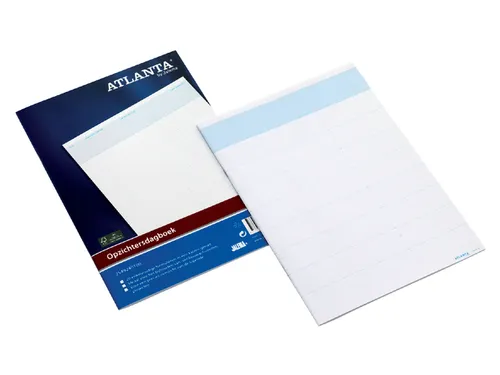 Opzichtersdagboek Djois Atlanta 294x207mm 20vel wit