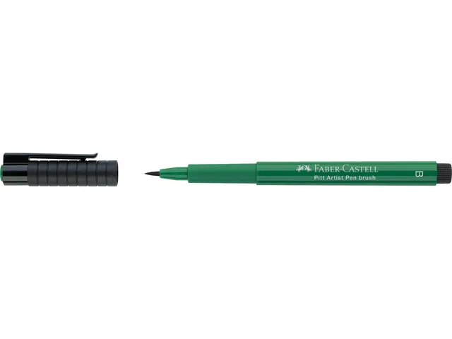 Tekenstift Pitt Artist Pen Brush 264 Phthalo Groen Donker