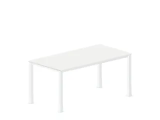 In hoogte verstelbaar bureau,HxBxD 720-840x1600x800mm,Bl-wit - 2