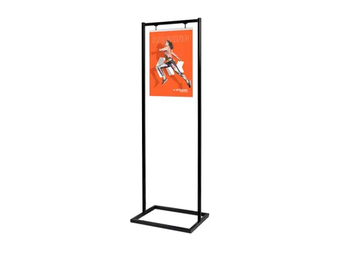 Poster Display Decor Sway Dubbelzijdig A2 Zwart