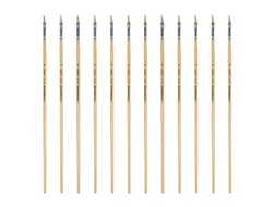 Lyonse penseel Kangaro #4 gelakt hout doos a 12 stuks