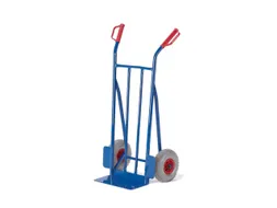steekwagen 250kg steekplaat BxD 400x180mm staal RAL5010 luchtbanden