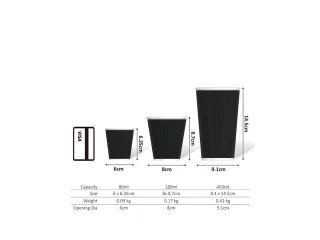 Beker porselein Les Artistes Paris 450ml met siliconen grip Zwart - 4