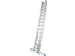 multifunctionele telescoopladder,3x14,sporten,balk L 3,9-10,25m