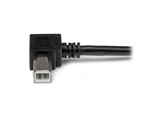1m USB 2.0 A naar rechtshoekige B-kabel M/M - 5