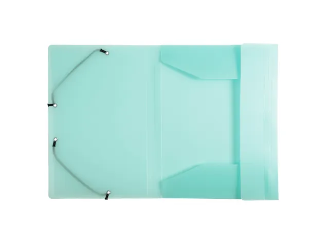 Elastomap 3kl PP A4 Chrom Pastel Groen