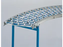 Bocht 45° Stalen Wieltjesbaan B 300Mm Asafstand 75Mm