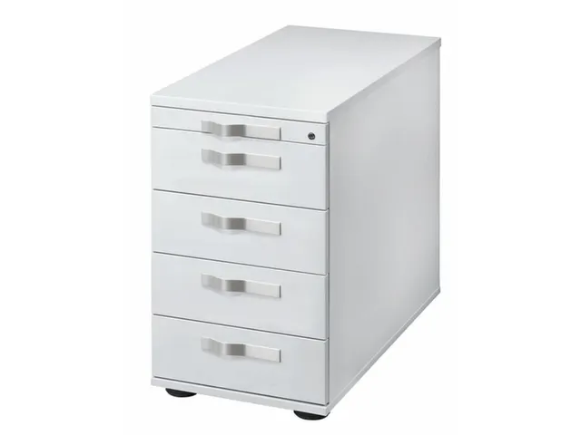 stationaire ladeblokken,HxBxD 720-760x428x800mm,4lade(n),stanggreep