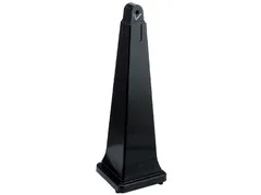 Asbak Rubbermaid Groundskeeper vrijstaand zwart