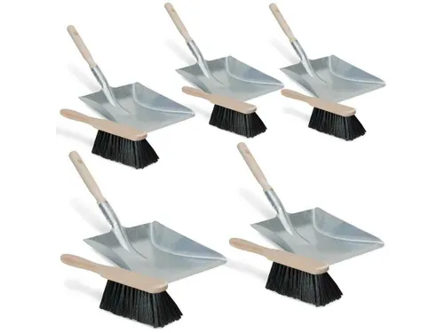 handvegerset,met paardenhaar,steekplaat BxD 220x220mm,Werk b 280mm
