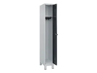 locker,HxBxD 1950x300x500mm,1vak,vak B 300mm,draaigrendel,voeten - 2