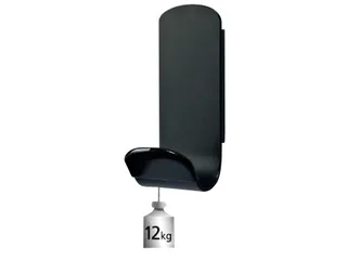 Kapstokhaak Unilux magneet Steely 1 haak zwart - 2