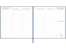 Agenda 2027 Ryam Carré Mundior 7dagen/2pagina's zwart
