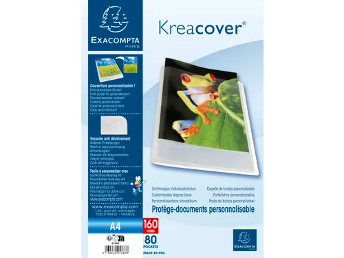 Showalbum Kreacover PP 80 tas A4 transp.
