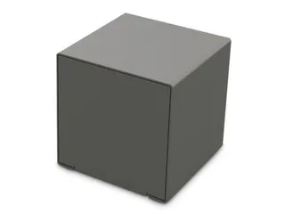 zitkubussen,HxBxD 450x450x450mm,staal-zitting grijs - 1