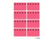 Etiket Herma 3772 26x40mm Diepvries Rood 48 stuks