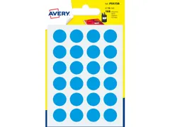 PSA15Bverpakking met 168 markeringspunten - diameter 15 mm - A6-vel -