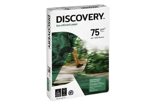 Kopieerpapier Discovery A3 75 gram Wit 500vel