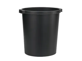 Papierbak Jalema Re-Solution 15 liter met griprand zwart - 2