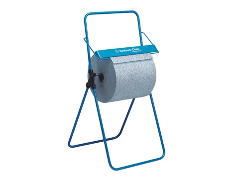 Kimberly-Clark Professional 61540 poetsdoek dispenser, mobiel, blauw,