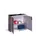 baliekast,HxBxD 1000x1200x400mm,cil.-slot,romp RAL7035,front RAL3003