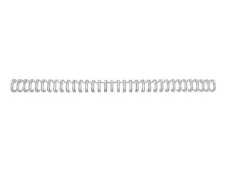 Draadrug GBC 5mm 34-rings A4 zilver 100stuks - 5