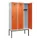 locker,HxBxD 2120x1200x500mm,3vak,vak B 400mm,draaigrendel