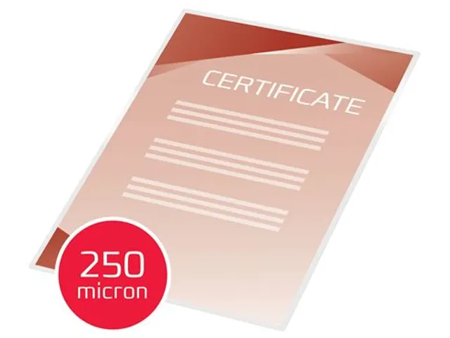 Lamineerhoes Gbc A4 250 micron glanzend