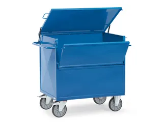 Bakwagens Met Wanden Van Staalplaat 2863 600kg 1200x800mm Ral5007 - 1