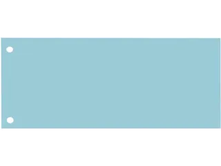 Scheidingsstrook Oxford smal 240x105mm 190gr blauw - 1
