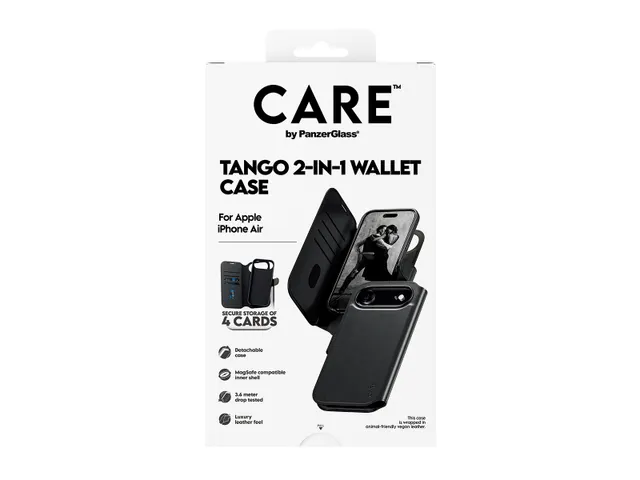 PanzerGlass CARE by Tango 2-in-1 Wallet Case w. MagSafe iPhone A