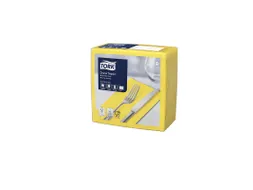 Tork 470403 Dinnerservet Advanced Geel 39x39cm
