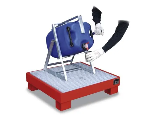 Vulhulp Voor Jerrycan Voor 30/60 Liter 820x 470x 520mm Verzinkt