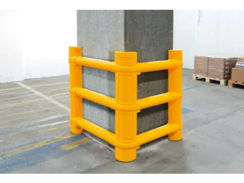 zuilbescherming,HxBxD 1000x390-890x390-890mm,op maat te snijden,PE