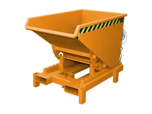 Zwaarlast-kiepbak,HxLxB 970x1260x805mm,0,3m³,draagverm. 4000kg,RAL200