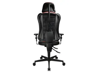 Topstar Bureaustoel Sitness Racer RS Hoofdsteun Zwart Rood - 4