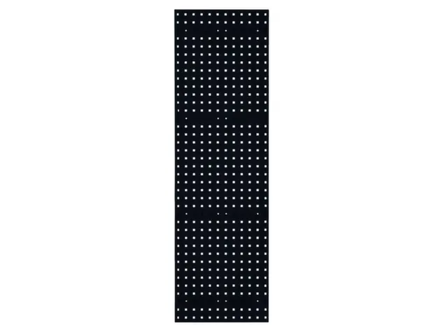 Plaque Perforée Tôle D'acier Hxl 450x1500mm Ral9005