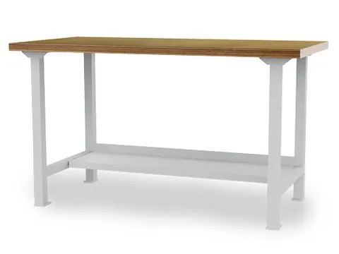 werkbank,HxBxD 859x1500x750mm,multiplexblad,draagverm. 200kg,4voeten