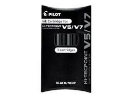 Inktpatroon Pilot rollerpen Hi-Tecpoint V5 en V7 Zwart