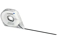 Planbord verdeeltape Legamaster 2,5mmx16m zwart