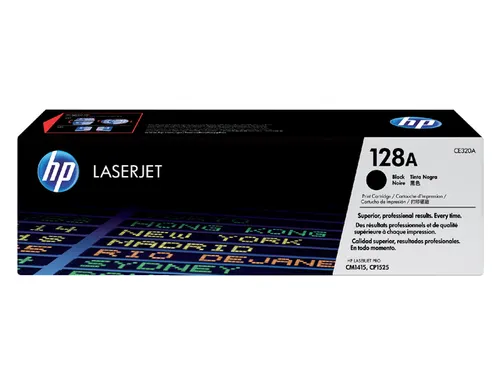 HP 128A Toner CE320A Zwart 2000 Pagina’s Origineel