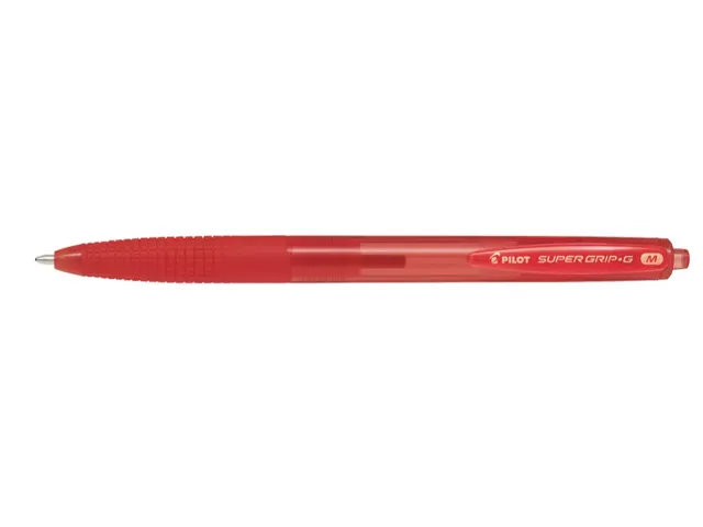 Stylo bille PILOT Super Grip G Medium rouge
