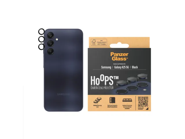 PanzerGlass Hoops Camera Lens Protector Black Samsung Galaxy A25