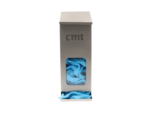 Haarnet CMT clip non-woven L 53cm PP blauw 100 stuks