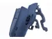 Veiligheidsmes Martor Secunorm 610 XDR trapezium 32mm met holster zilv