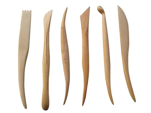Boetseerspatel, set met 6 stuks