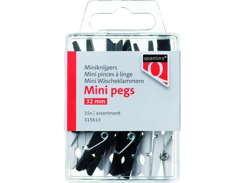 Miniknijper Quantore blister 34mm assorti