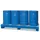 Opvangbak Staal 2420x820x240mm Voor 4x200l Vaten Rooster Blauw