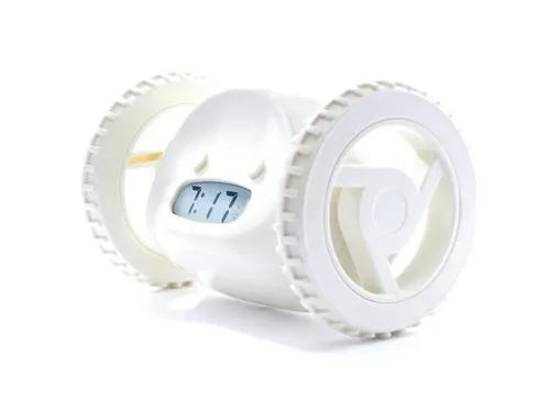 Wekker Clocky wit